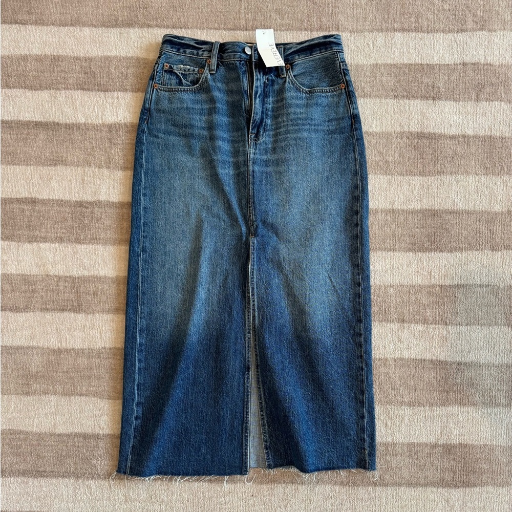 Pistola Dark Blue Denim Skirt